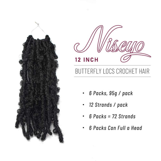 Butterfly Locs Crochet Hair Distressed Locs Crochet Hair Most Natural Messy Faux Locs
