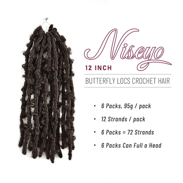 Butterfly Locks Crochet Hair Distressed Meche Butterfly Locks